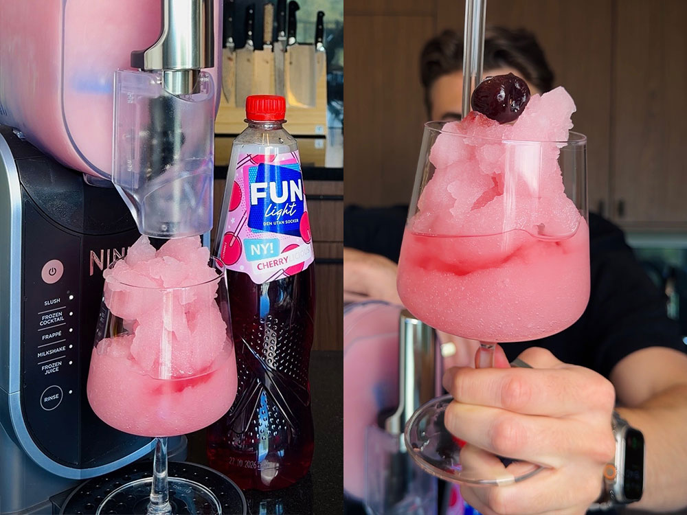 Slush gjord av FUN Light Cherrylicious